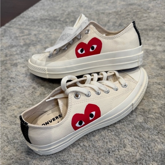 Chuck Taylor Comme de Garcons, NWT, size 8 women’s - Picture 1 of 7
